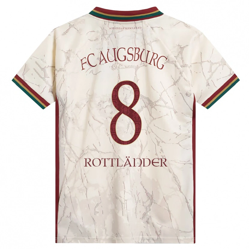 Danxen Men Amelie Rottländer #8 Green Rice White Burgundy Home Jersey 2026/27 T-Shirt