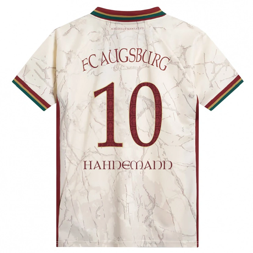 Danxen Men Jamy Hahnemann #10 Green Rice White Burgundy Home Jersey 2026/27 T-Shirt
