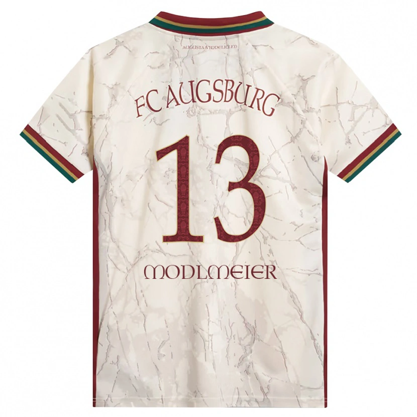 Danxen Men Benedikt Modlmeier #13 Green Rice White Burgundy Home Jersey 2026/27 T-Shirt