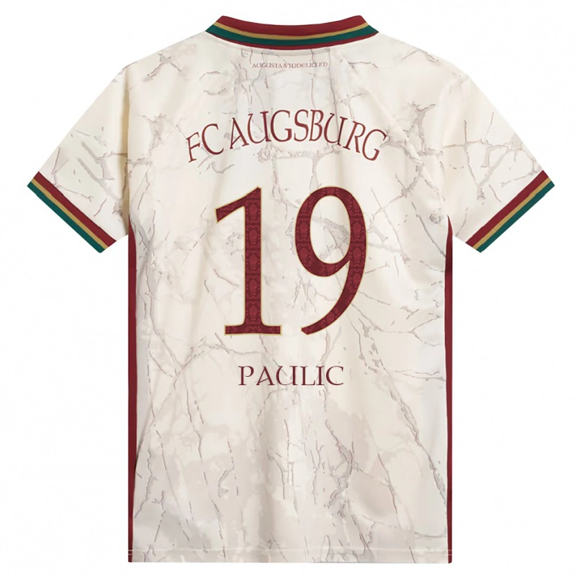 Danxen Men Anthony Paulic #19 Green Rice White Burgundy Home Jersey 2026/27 T-Shirt