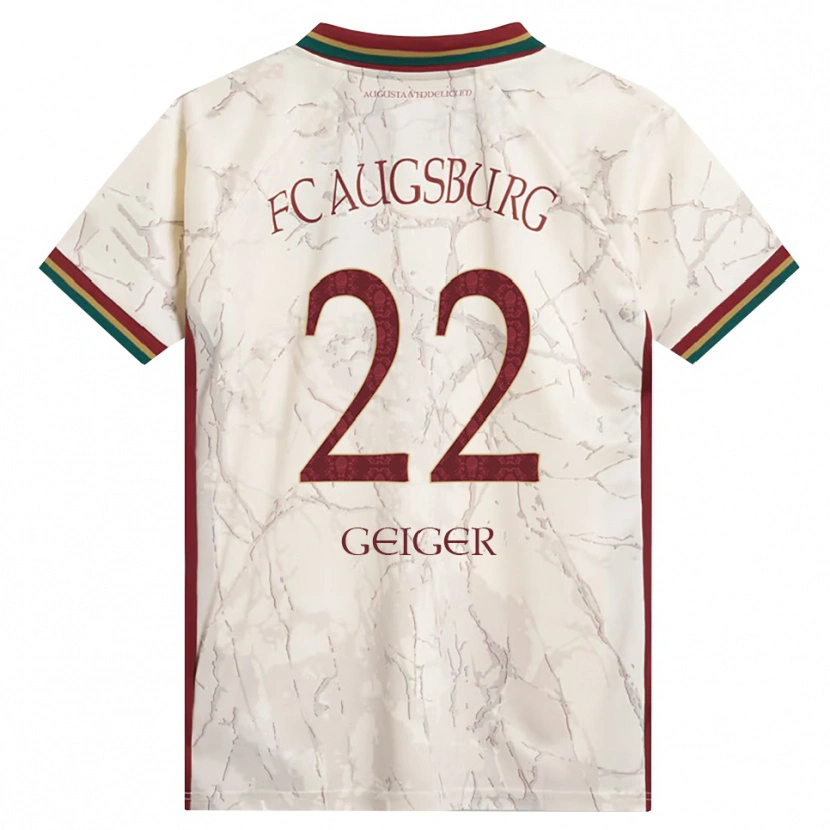 Danxen Men Maximilian Geiger #22 Green Rice White Burgundy Home Jersey 2026/27 T-Shirt