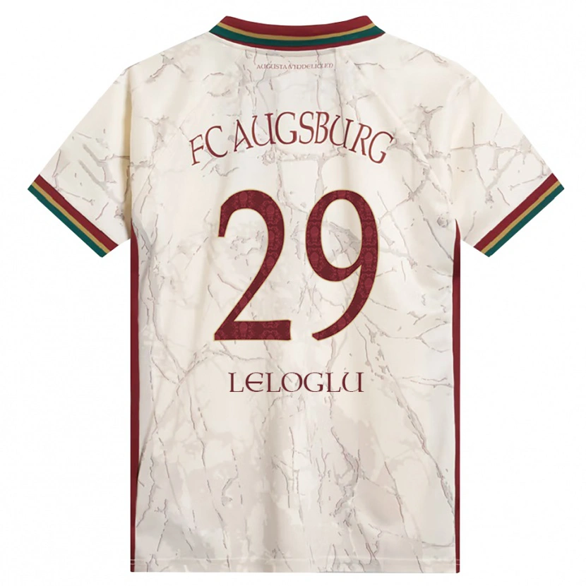 Danxen Men Aras Leloglu #29 Green Rice White Burgundy Home Jersey 2026/27 T-Shirt