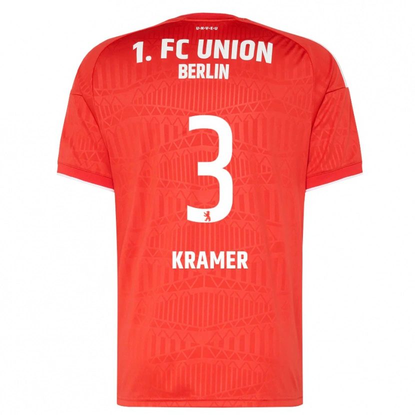 Danxen Men Carlos Kramer #3 Red White Home Jersey 2026/27 T-Shirt