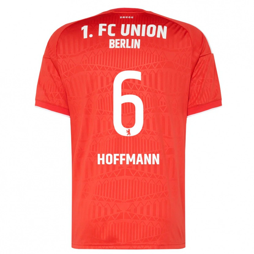 Danxen Men Finn Hoffmann #6 Red White Home Jersey 2026/27 T-Shirt