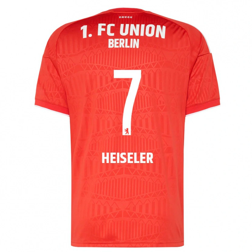 Danxen Men Lisa Heiseler #7 Red White Home Jersey 2026/27 T-Shirt