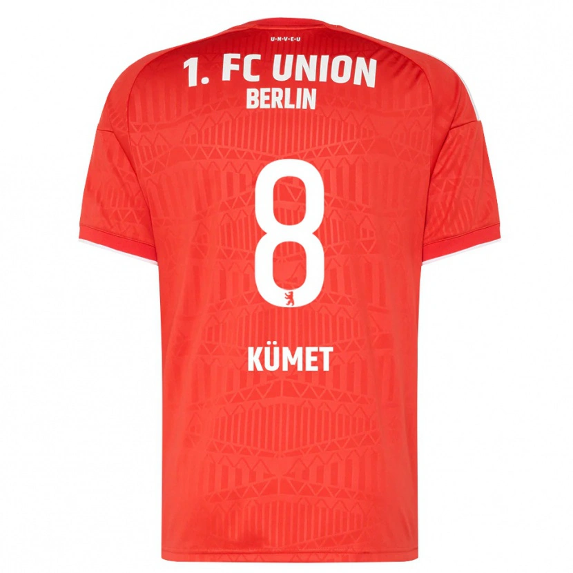 Danxen Men Hewal Kümet #8 Red White Home Jersey 2026/27 T-Shirt
