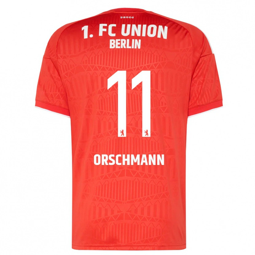 Danxen Men Dina Orschmann #11 Red White Home Jersey 2026/27 T-Shirt