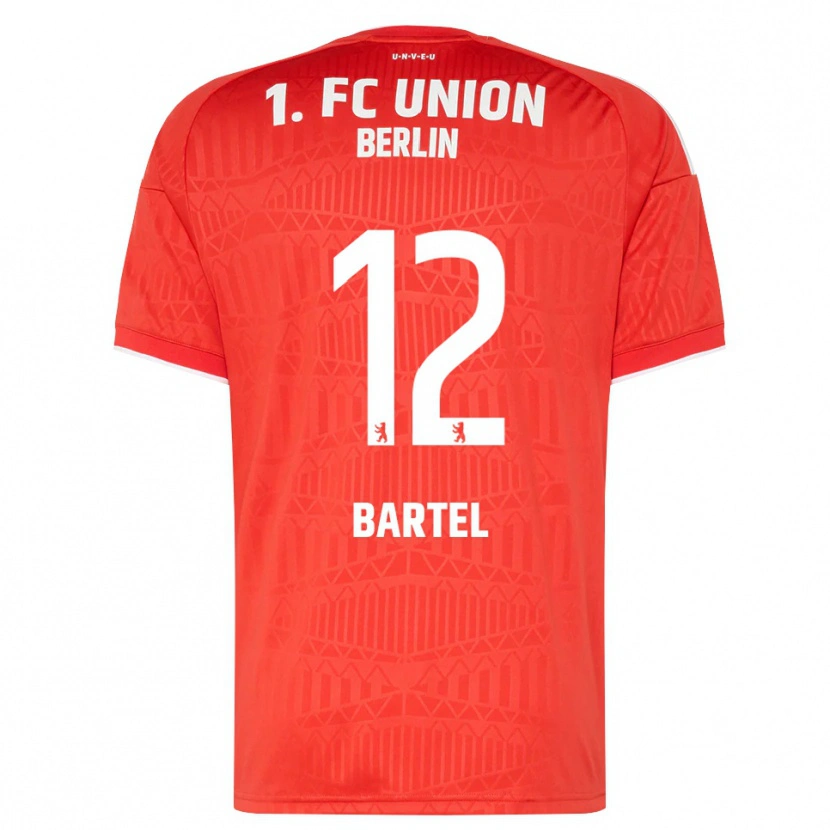 Danxen Men Bruno Bartel #12 Red White Home Jersey 2026/27 T-Shirt