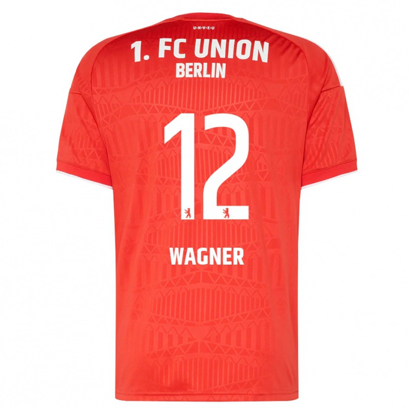 Danxen Men Melanie Wagner #12 Red White Home Jersey 2026/27 T-Shirt