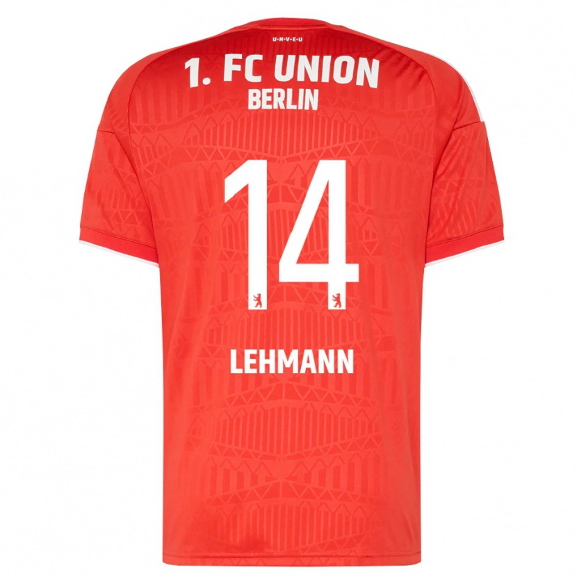 Danxen Men Noah Lehmann #14 Red White Home Jersey 2026/27 T-Shirt