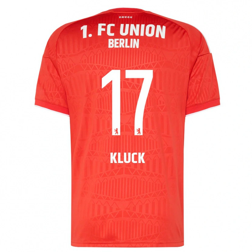 Danxen Men Pierre Kluck #17 Red White Home Jersey 2026/27 T-Shirt