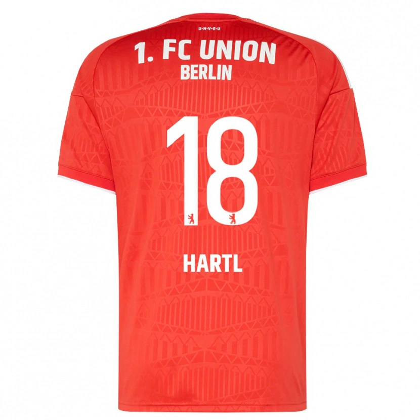 Danxen Men Fynn Hartl #18 Red White Home Jersey 2026/27 T-Shirt