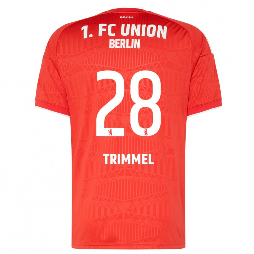 Danxen Men Christopher Trimmel #28 Red White Home Jersey 2026/27 T-Shirt