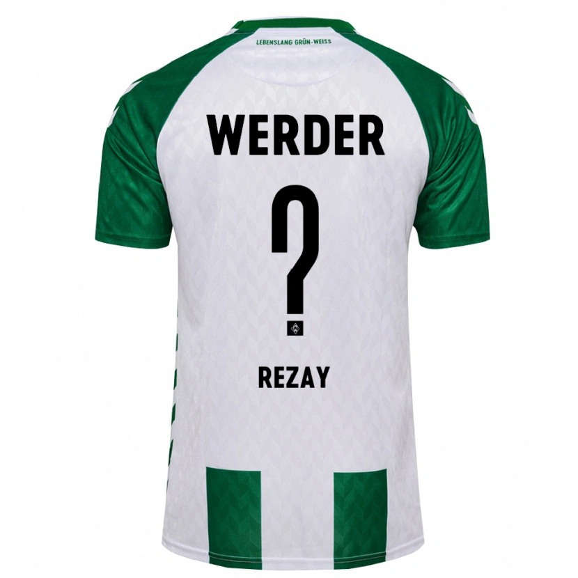 Danxen Men Mortaza Rezay #0 Green White Home Jersey 2026/27 T-Shirt