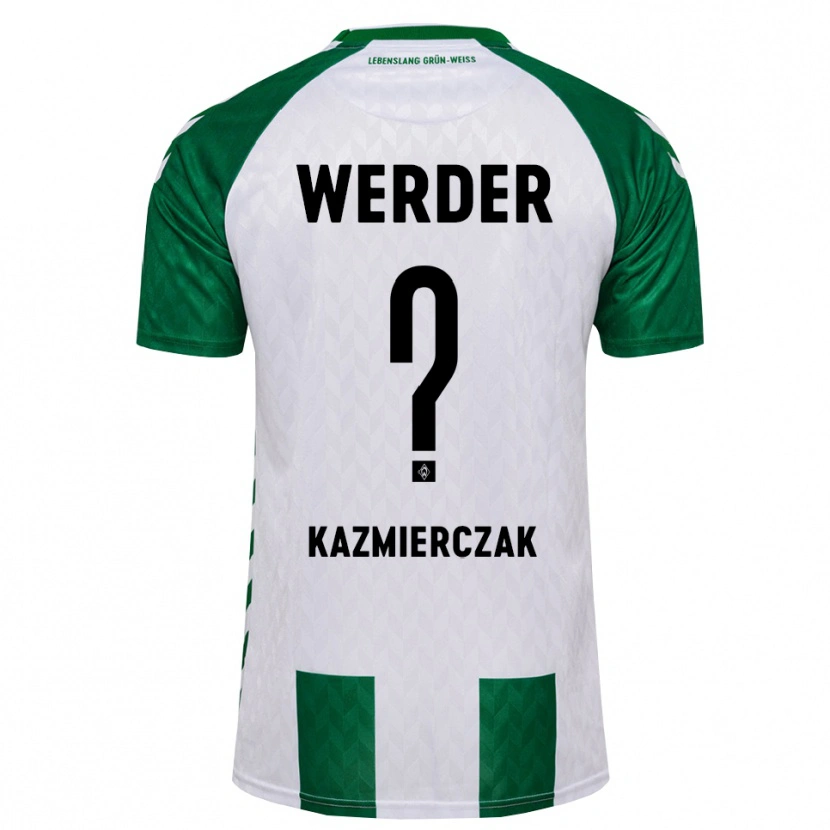 Danxen Men Daniel Kazmierczak #0 Green White Home Jersey 2026/27 T-Shirt