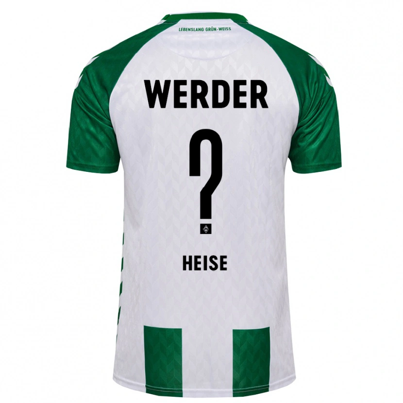 Danxen Men Marius Heise #0 Green White Home Jersey 2026/27 T-Shirt