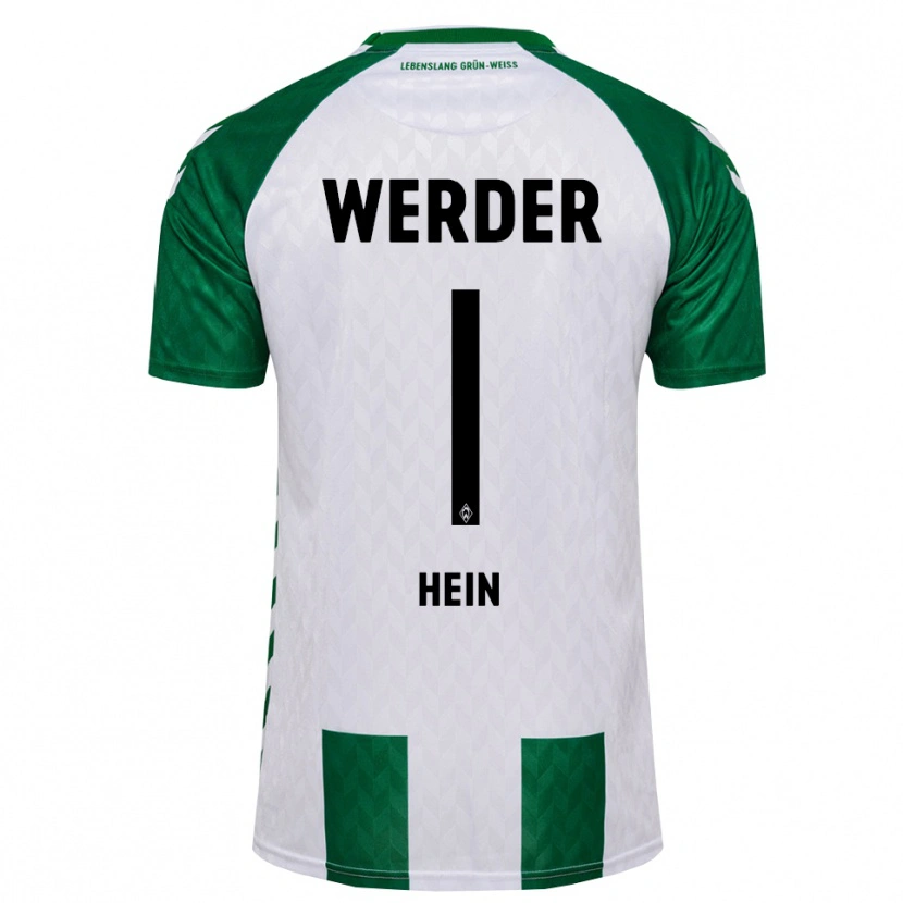 Danxen Men Karl Hein #1 Green White Home Jersey 2026/27 T-Shirt