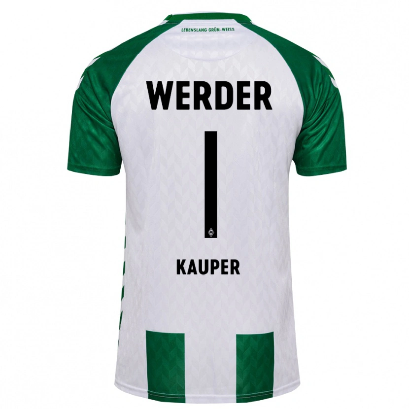 Danxen Men Ben Käuper #1 Green White Home Jersey 2026/27 T-Shirt