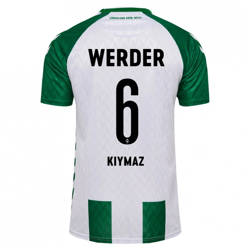 Danxen Men Anil Kiymaz #6 Green White Home Jersey 2026/27 T-Shirt