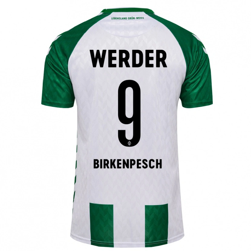 Danxen Men Noah Birkenpesch #9 Green White Home Jersey 2026/27 T-Shirt