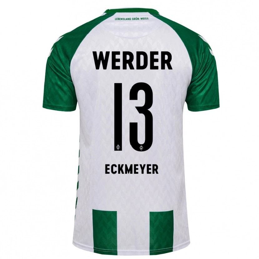Danxen Men Tjark Eckmeyer #13 Green White Home Jersey 2026/27 T-Shirt