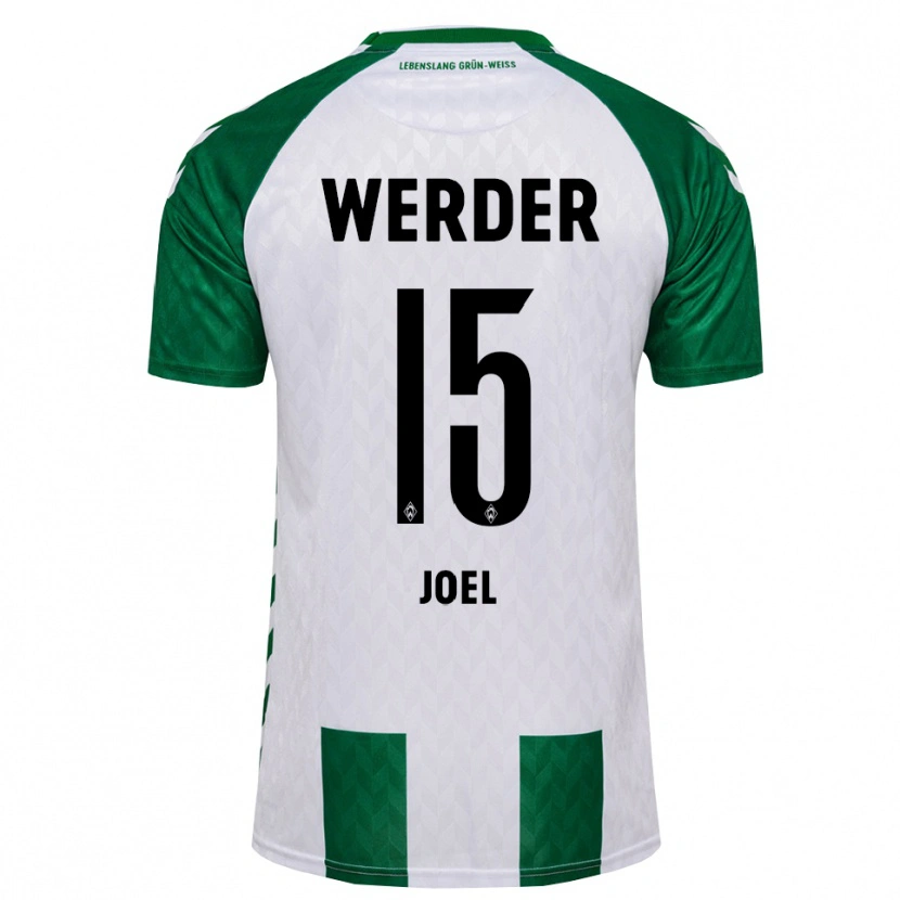 Danxen Men Joshua Joel #15 Green White Home Jersey 2026/27 T-Shirt