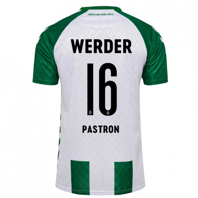 Danxen Men Alvin Pastron #16 Green White Home Jersey 2026/27 T-Shirt