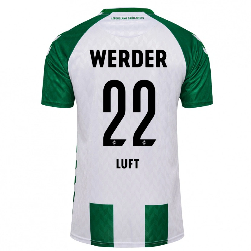 Danxen Men Julian Luft #22 Green White Home Jersey 2026/27 T-Shirt