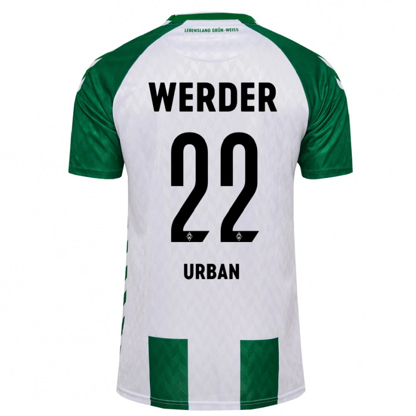 Danxen Men Linus Urban #22 Green White Home Jersey 2026/27 T-Shirt