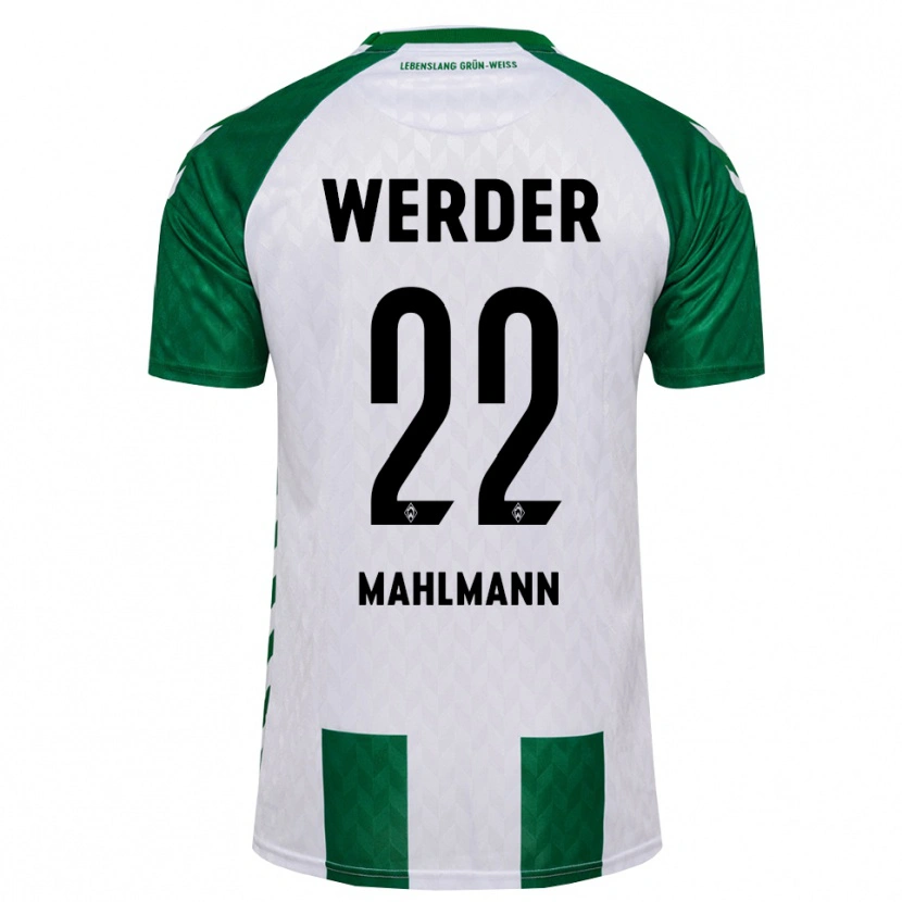 Danxen Men Justus Mahlmann #22 Green White Home Jersey 2026/27 T-Shirt