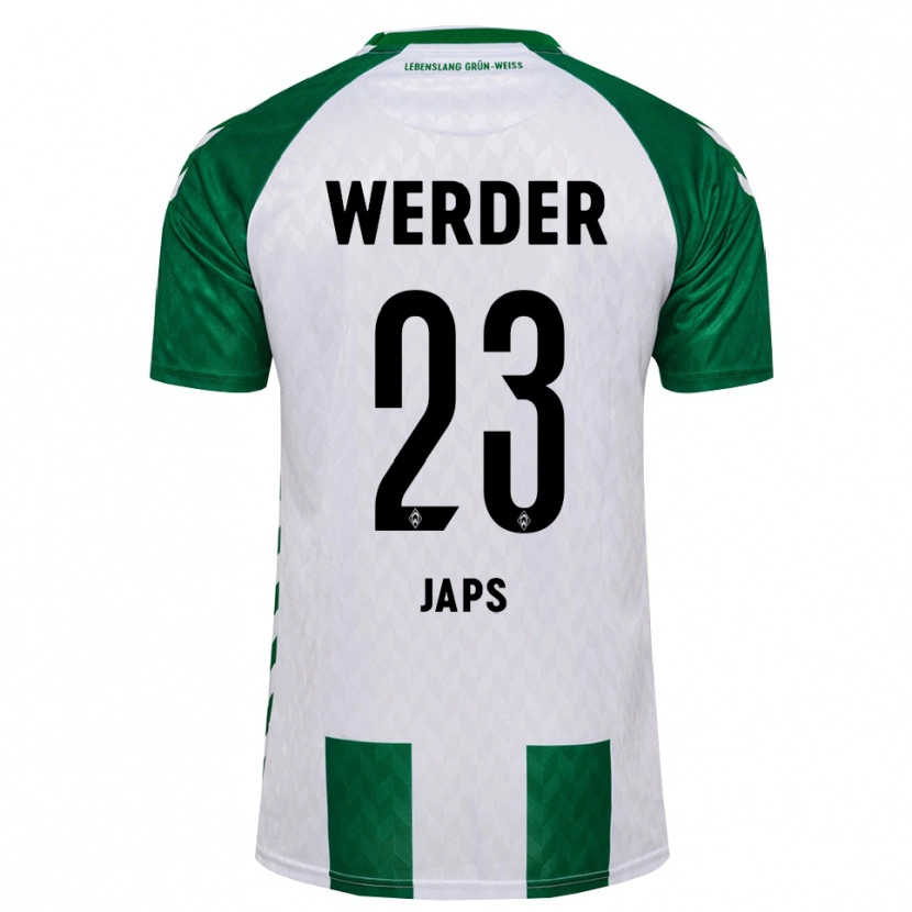 Danxen Men Adrian Japs #23 Green White Home Jersey 2026/27 T-Shirt