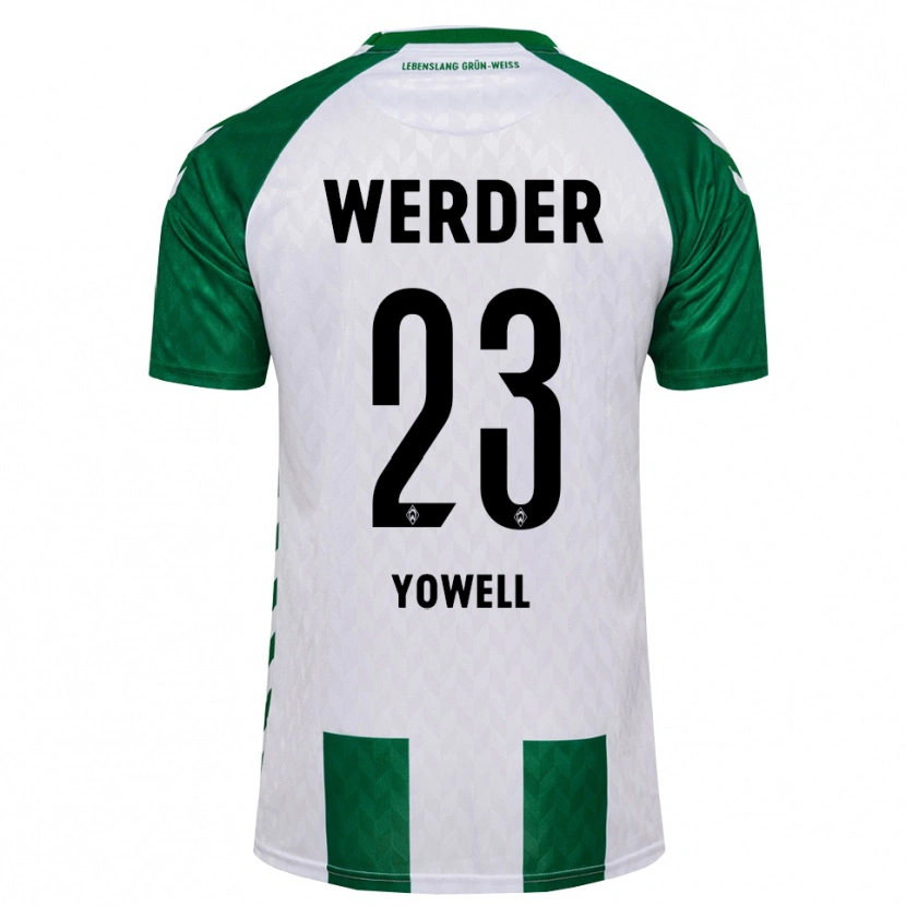 Danxen Men Austin Yowell #23 Green White Home Jersey 2026/27 T-Shirt