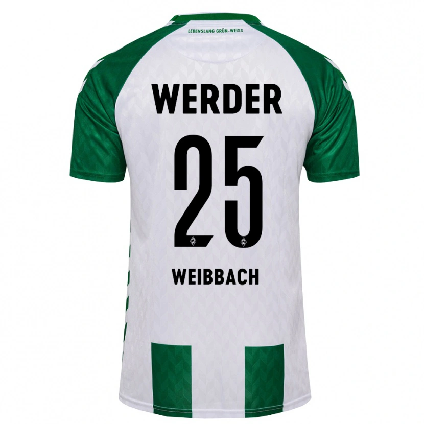 Danxen Men Noah Weißbach #25 Green White Home Jersey 2026/27 T-Shirt