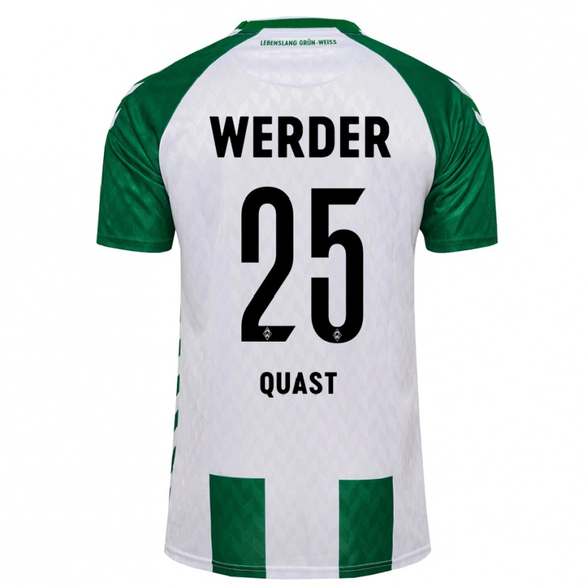 Danxen Men Soenke Quast #25 Green White Home Jersey 2026/27 T-Shirt