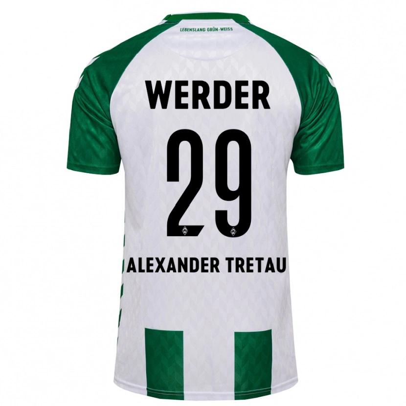 Danxen Men Hans Alexander Tretau #29 Green White Home Jersey 2026/27 T-Shirt