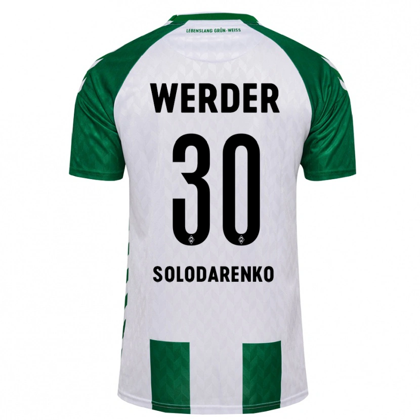 Danxen Men Timofiy Solodarenko #30 Green White Home Jersey 2026/27 T-Shirt