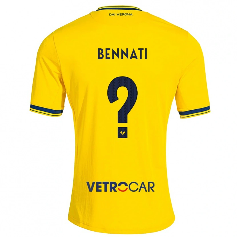 Danxen Men Luca Bennati #0 Yellow Red Away Jersey 2026/27 T-Shirt