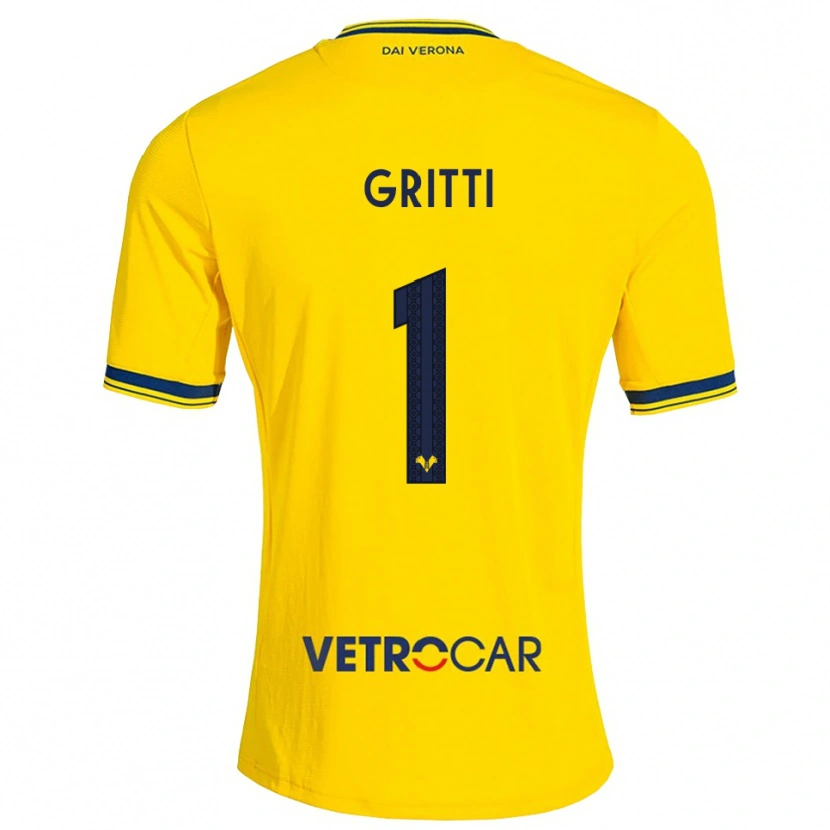 Danxen Men Alessia Gritti #1 Yellow Red Away Jersey 2026/27 T-Shirt