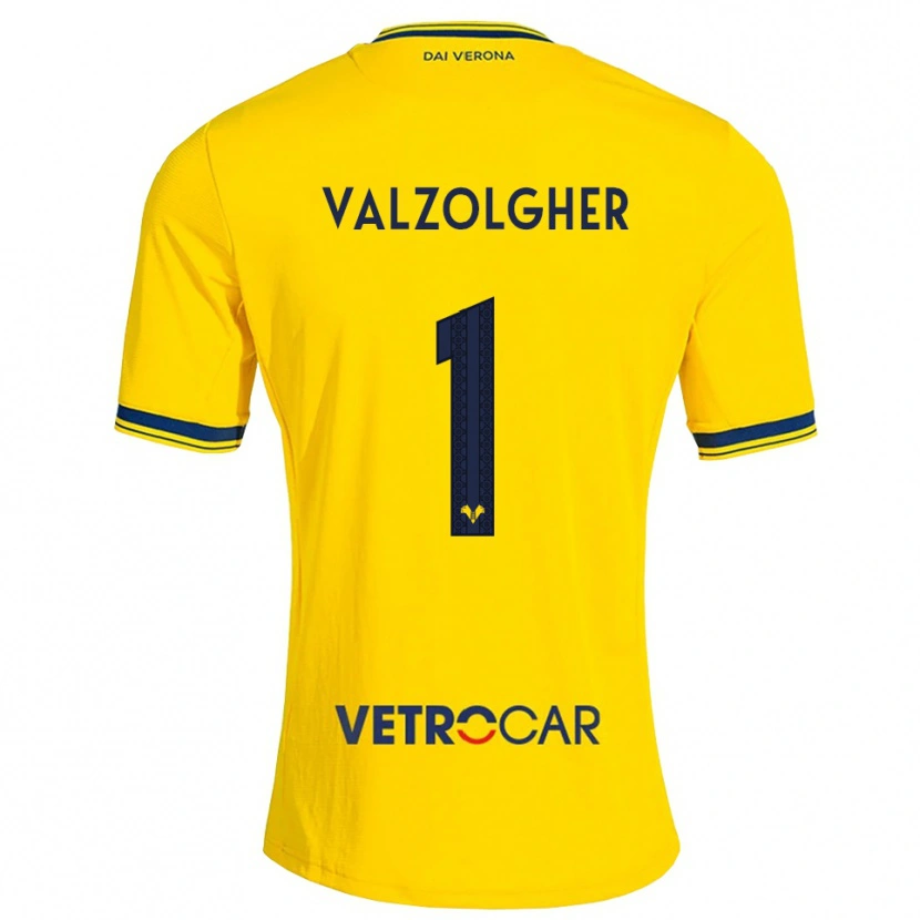 Danxen Men Chiara Valzolgher #1 Yellow Red Away Jersey 2026/27 T-Shirt