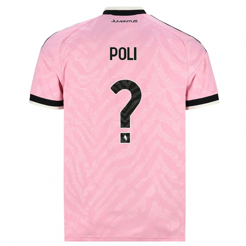 Danxen Men Fabrizio Poli #0 Pink Black Away Jersey 2026/27 T-Shirt