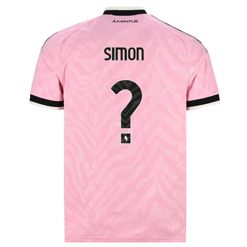 Danxen Men Bénédicte Simon #0 Pink Black Away Jersey 2026/27 T-Shirt