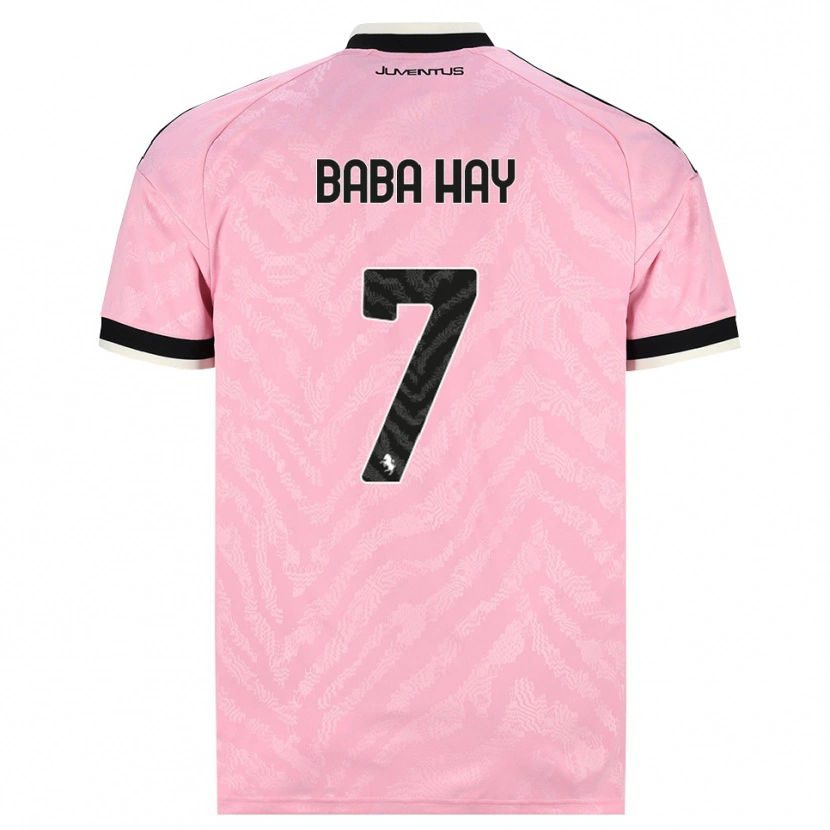 Danxen Men Amir Baba Hay #7 Pink Black Away Jersey 2026/27 T-Shirt