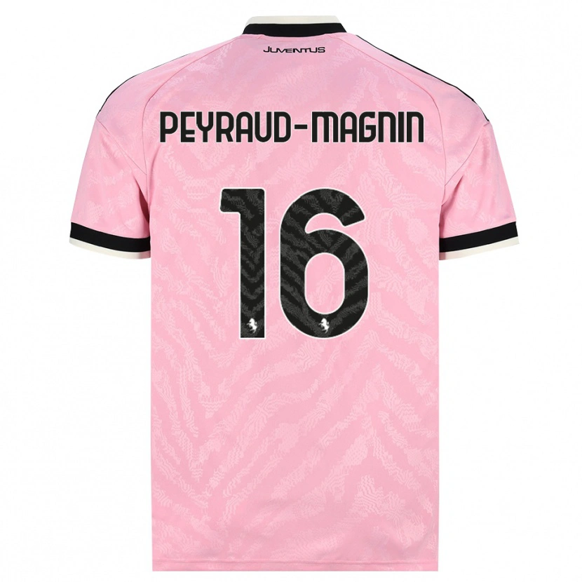 Danxen Men Pauline Peyraud-Magnin #16 Pink Black Away Jersey 2026/27 T-Shirt