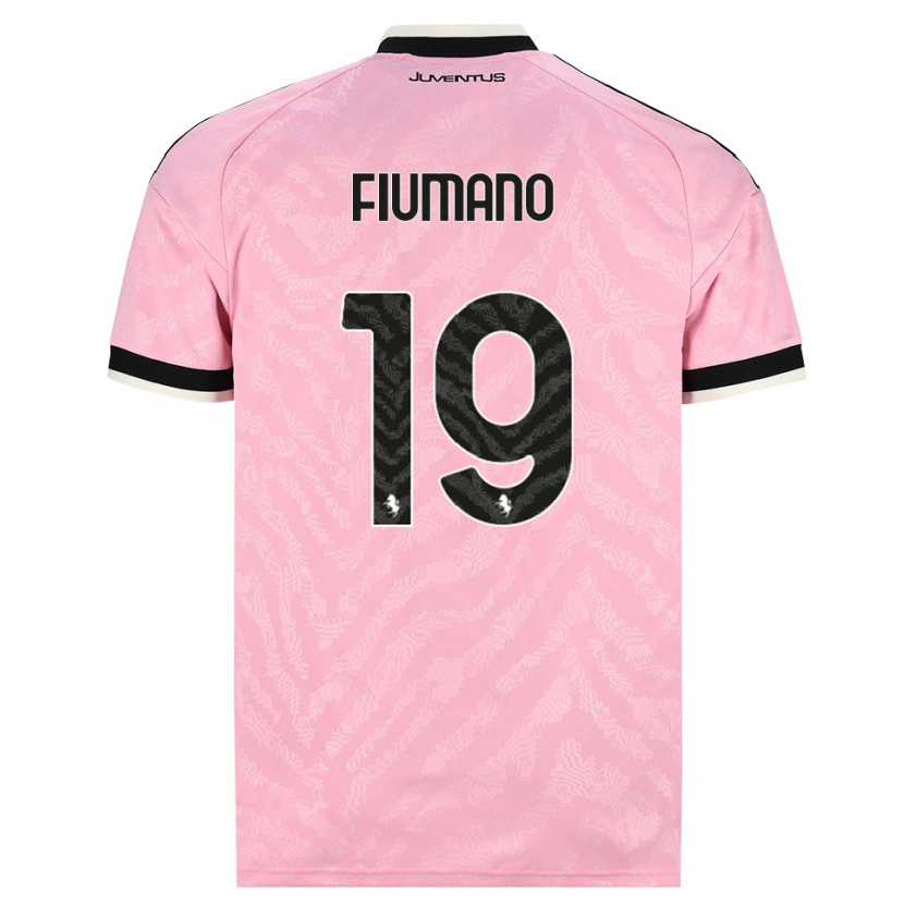 Danxen Men Filippo Fiumano #19 Pink Black Away Jersey 2026/27 T-Shirt
