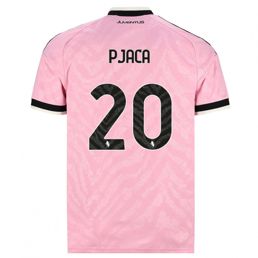 Danxen Men Marko Pjaca #20 Pink Black Away Jersey 2026/27 T-Shirt