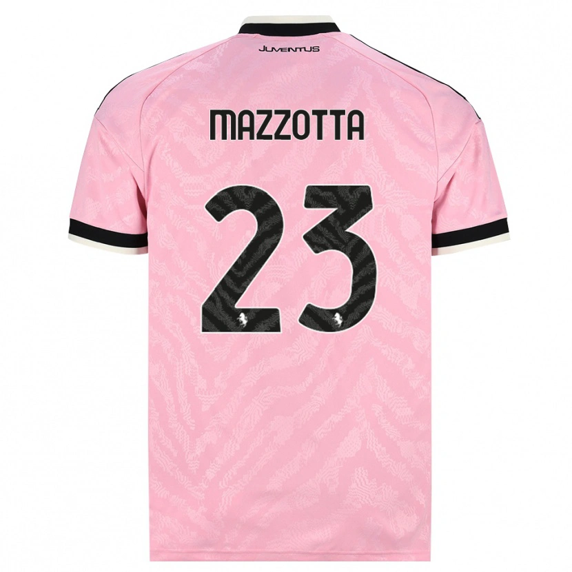 Danxen Men Raphael Mazzotta #23 Pink Black Away Jersey 2026/27 T-Shirt