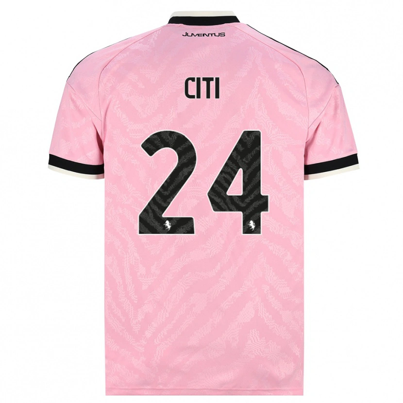 Danxen Men Alessandro Citi #24 Pink Black Away Jersey 2026/27 T-Shirt