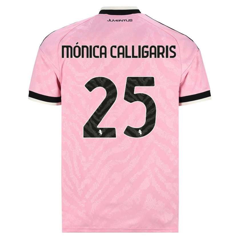 Danxen Men Viola Mónica Calligaris #25 Pink Black Away Jersey 2026/27 T-Shirt