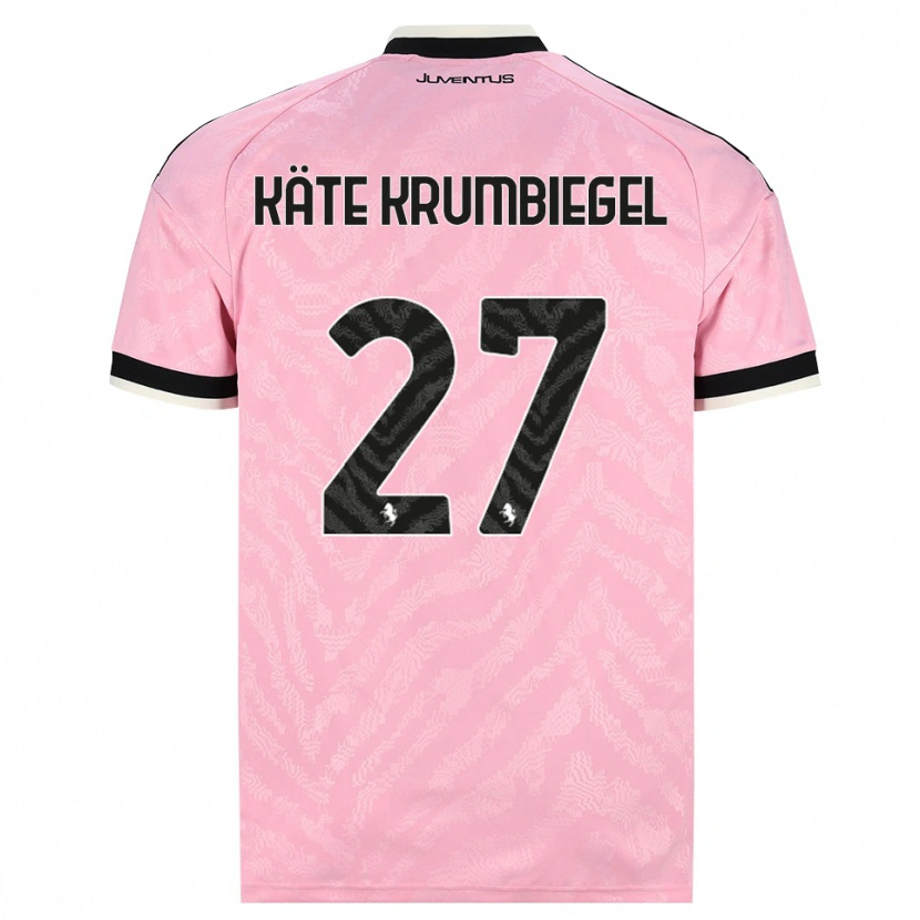 Danxen Men Paulina Käte Krumbiegel #27 Pink Black Away Jersey 2026/27 T-Shirt