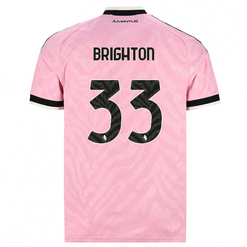 Danxen Men Abi Brighton #33 Pink Black Away Jersey 2026/27 T-Shirt